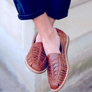 Nisolo Brown Leather Loafers